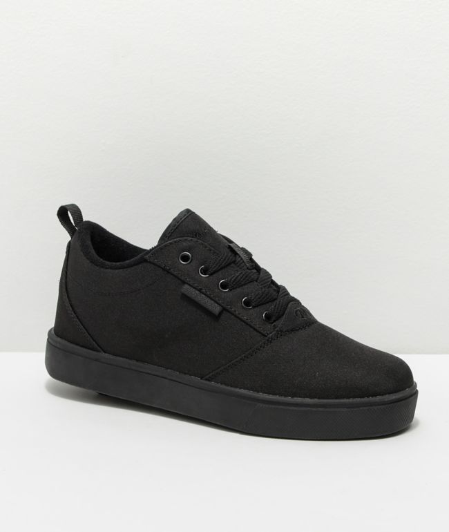 Heelys Pro 20 Black Canvas Shoes