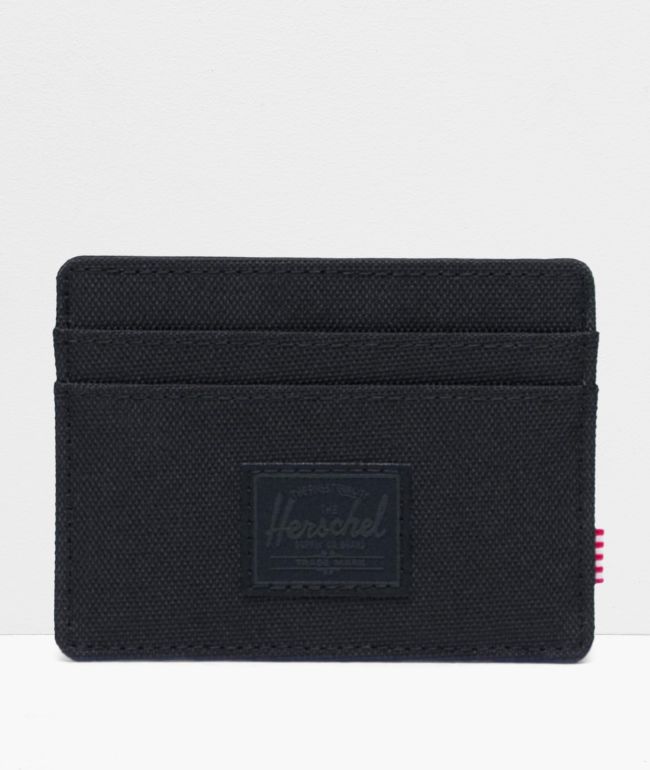 Herschel Supply Co. Charlie Black & Black Cardholder Wallet