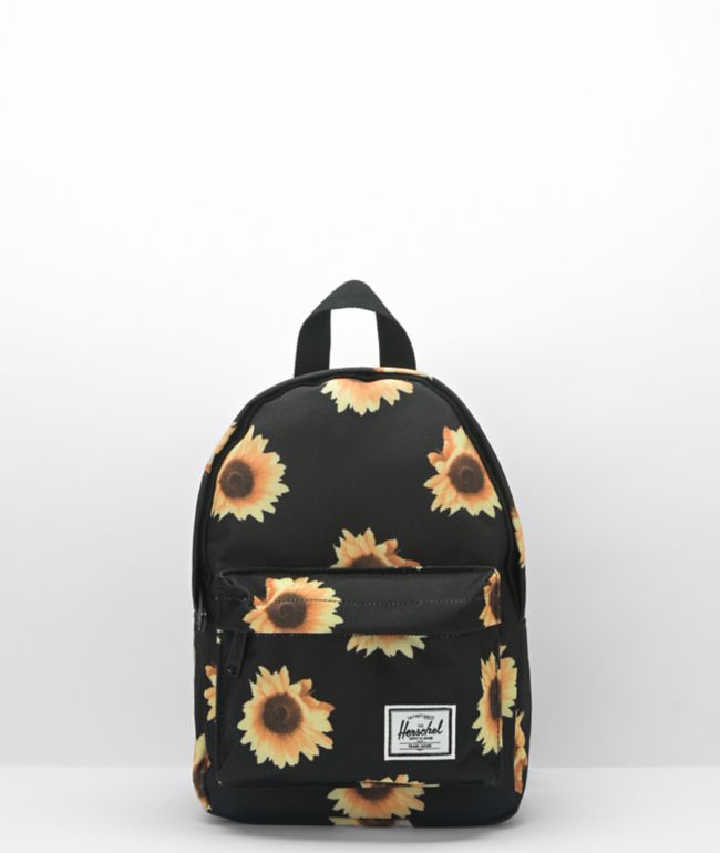 Herschel Supply Co. Classic Sunflower Field White Mini Backpack