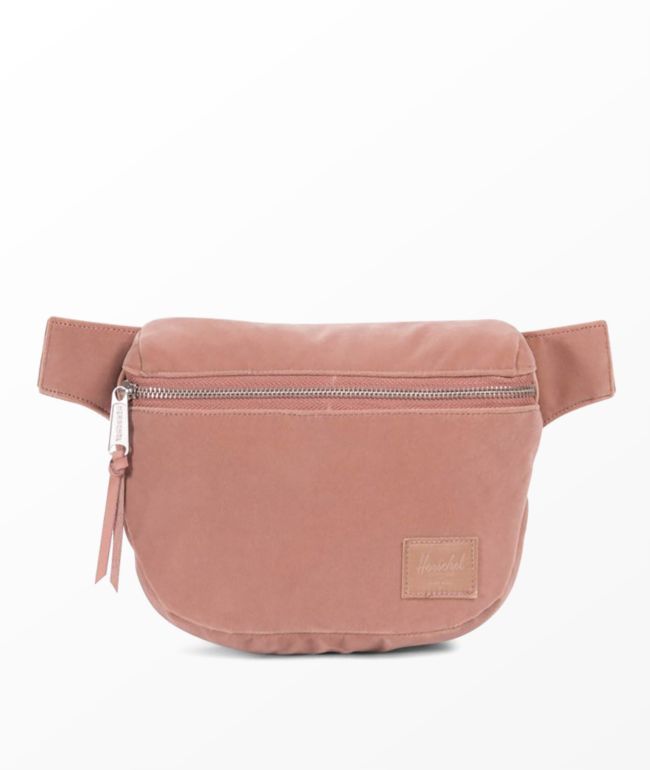 velvet fanny pack