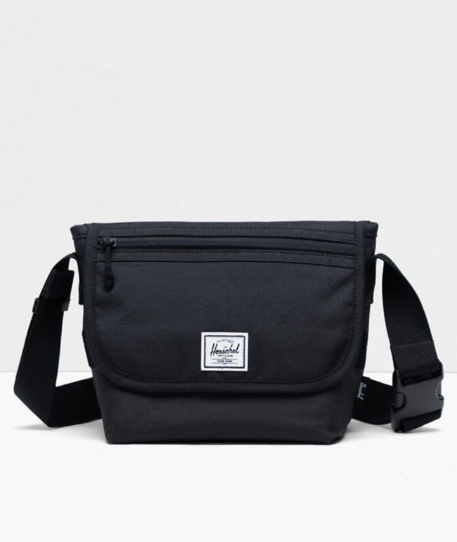 black mini crossbody