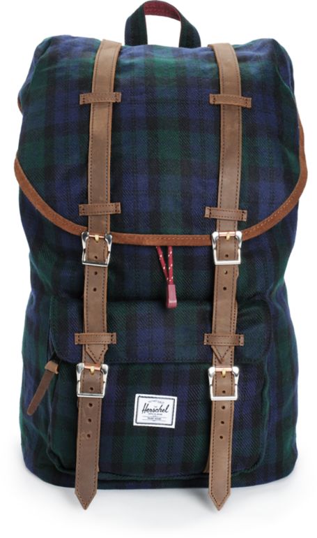 herschel plaid backpack