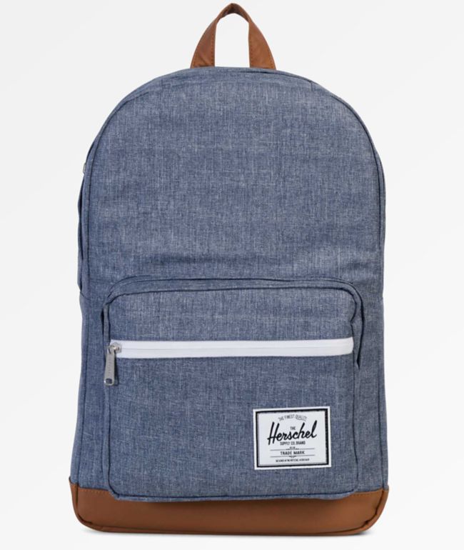 herschel dark chambray