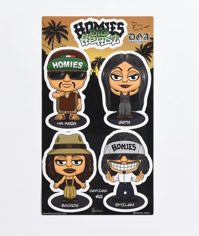 Homies Bighead 2 Sticker Sheet