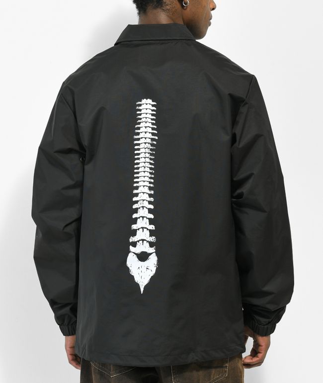 Hoodlum by Darby Allin Spine Black Coaches Jacket