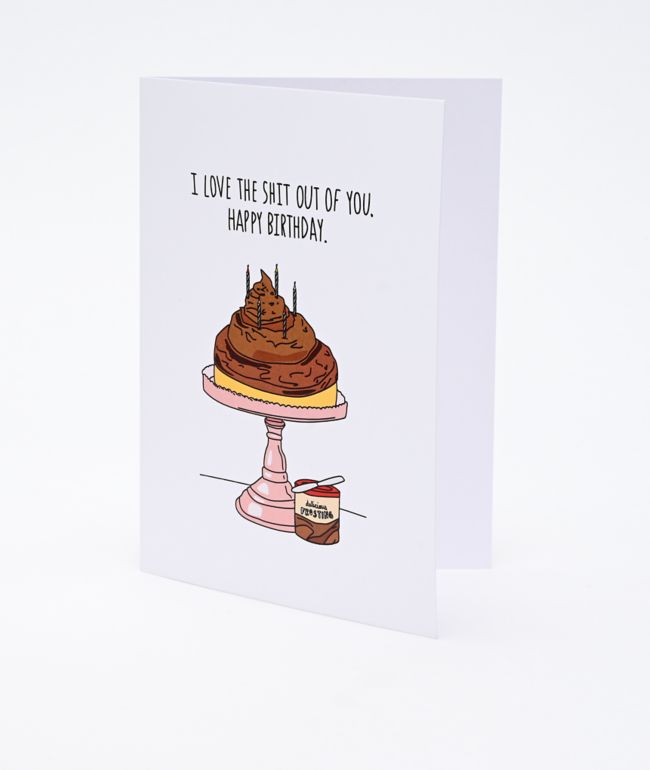 Lots of Birthday Cake Greeting Card – In The Daylight