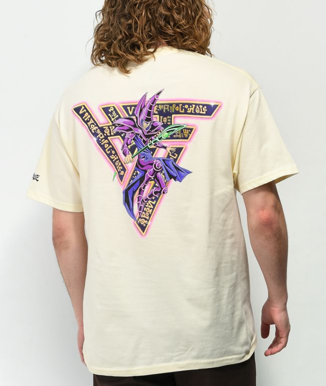 Hypland x Yu-Gi-Oh Dark Magician camiseta crema