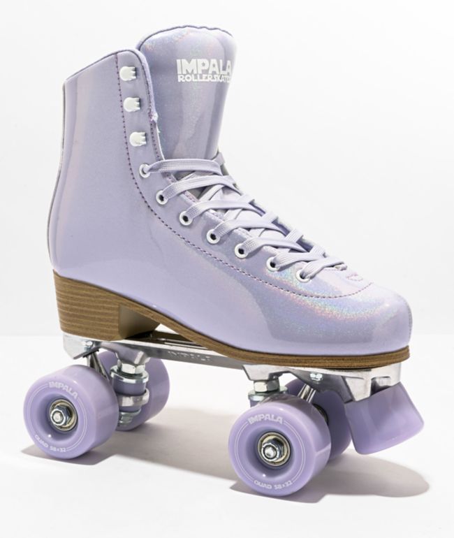 Impala Vintage Stripe White Roller Skates
