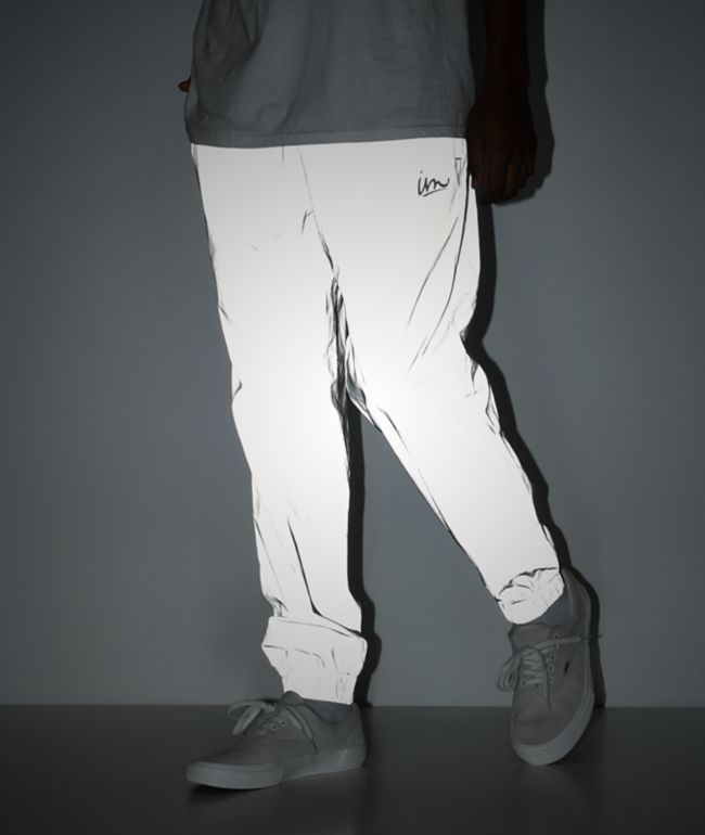 reflective track pants mens