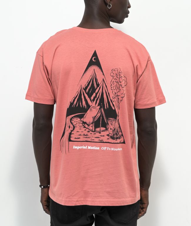 Imperial Motion Camp Nowhere Dusty Rose T-Shirt 