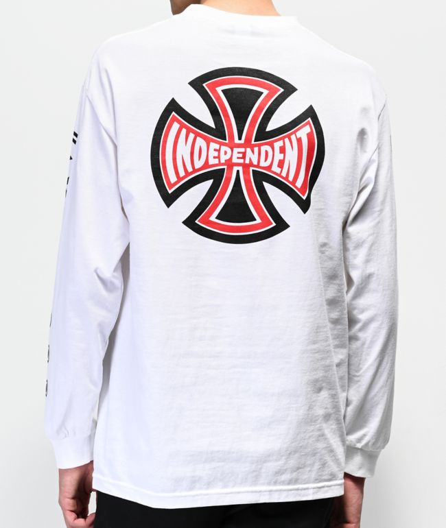 Independent Trucks OG REGULAR Skateboard T Shirt WHITE LARGE 