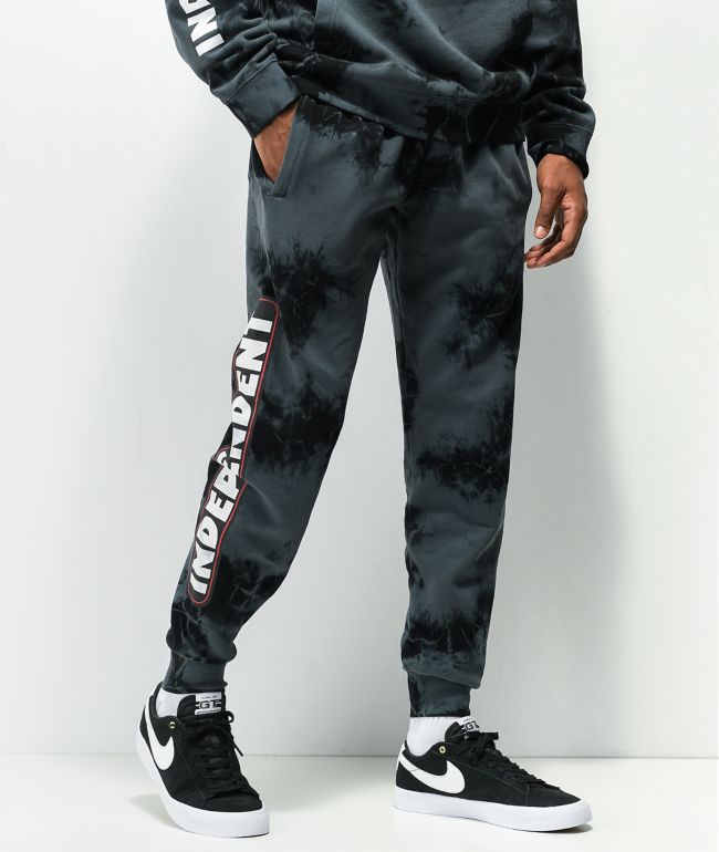 Independent Bar Cloud Black Tie Dye 
