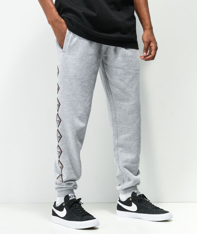 Independent Turn and Burn Grey Jogger Sweatpants