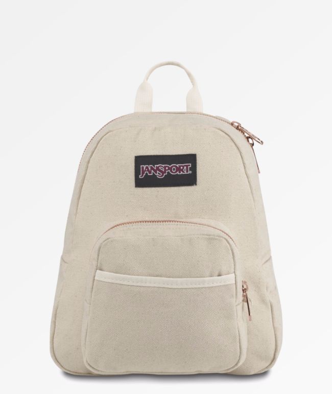 rose gold jansport backpack
