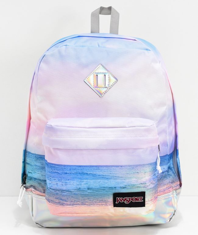 Jansport super fx holographic backpack clearance
