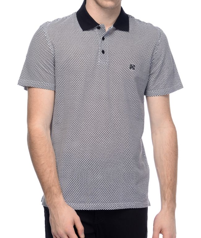 checkered polo