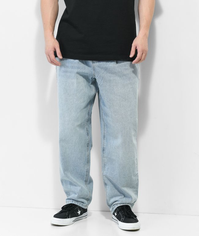 WOMENS DENIM JERSEY TAPERED TROUSERS  UNIQLO IN