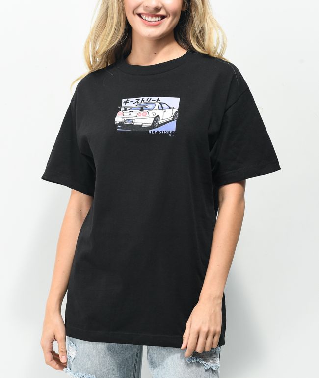 Key Street Kaiju Karuma Black TShirt