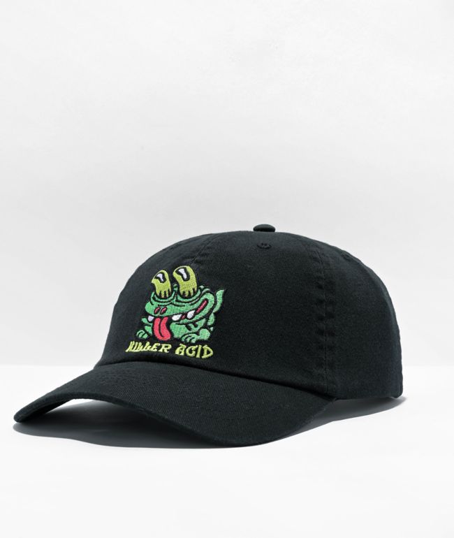 Killer Acid Froggy Black Strapback Hat