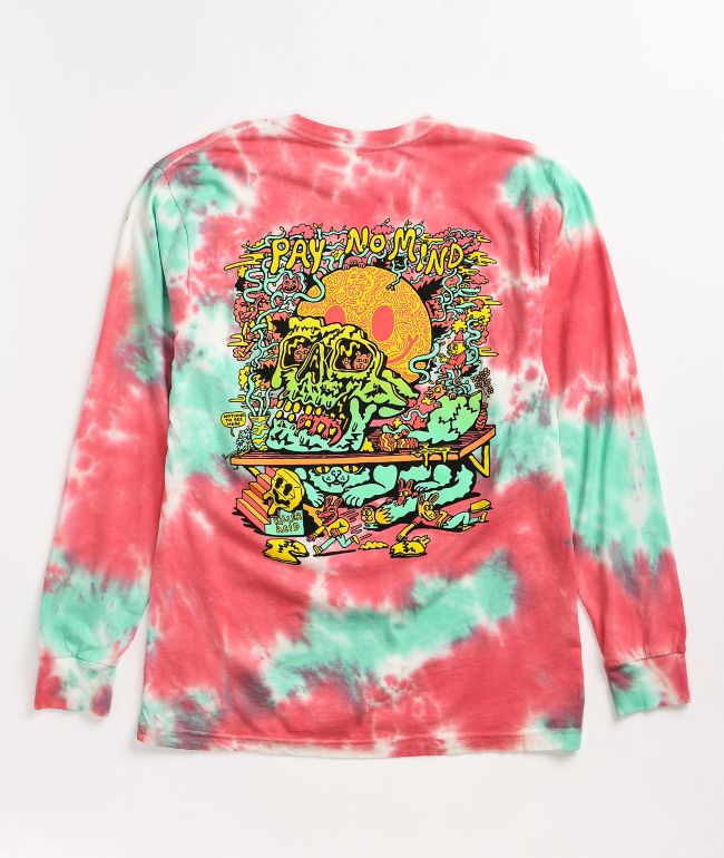 acid tie dye shirt