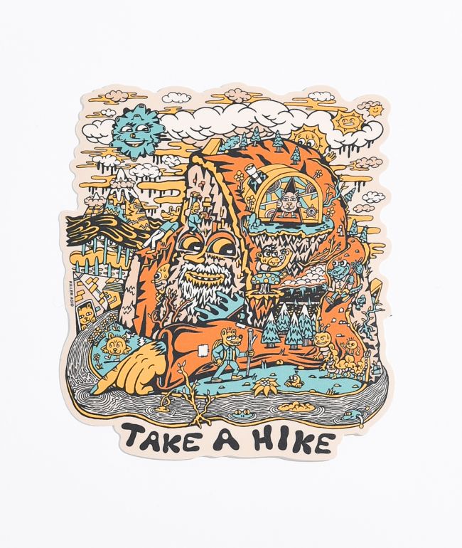 Killer Acid Take A Hike Sticker