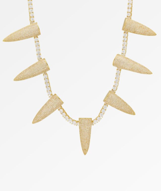 King Ice Wakanda Iced Gold Necklace