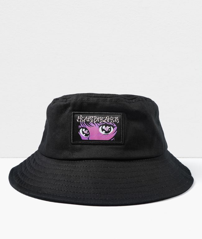Know Bad Daze Heartbreaker Black Bucket Hat