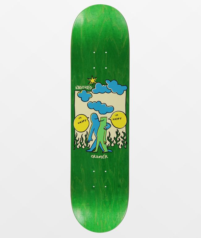 Krooked Cromer Happy 8.12" Skateboard Deck