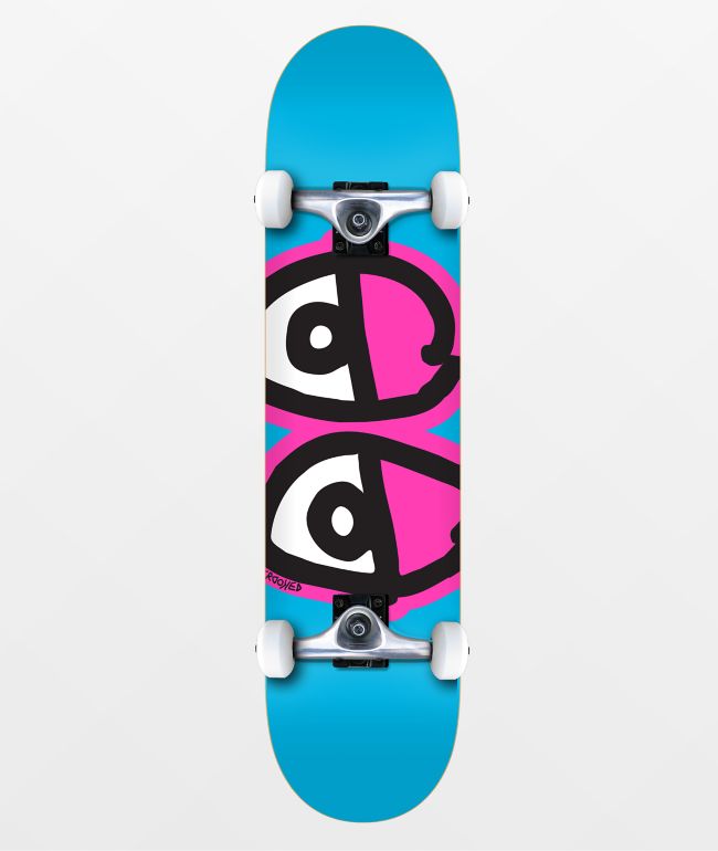 Krooked Eyes 8.0" Skateboard Complete