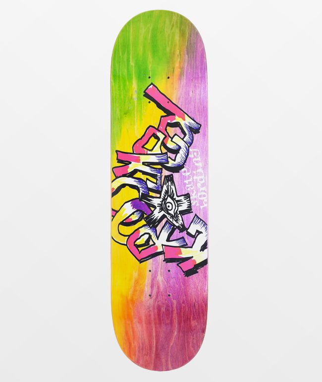 Krooked Team Eye Dye 8.5" Skateboard Deck