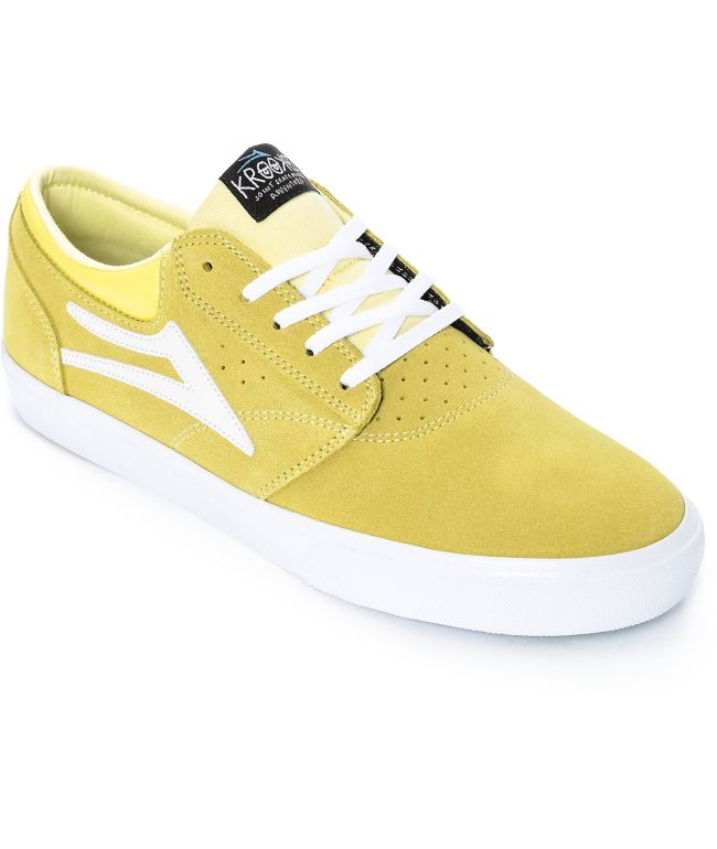 Lakai x Krooked Griffin Yellow Suede