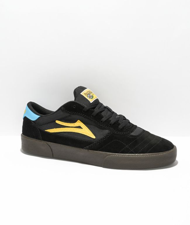 Lakai x Pacifico Cambridge Black & Gum Skate Shoes