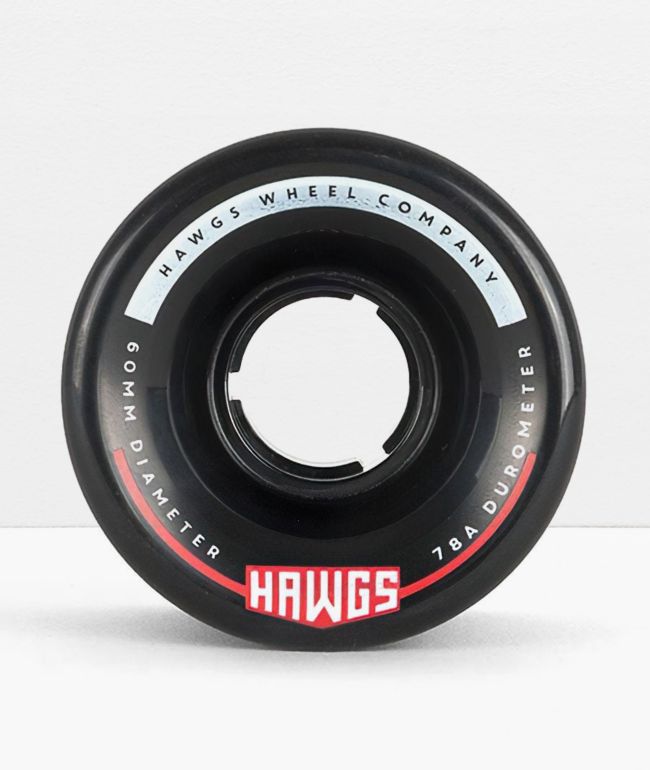 Landyachts Chubby Hawgs 60mm 78a Black Cruiser Wheels