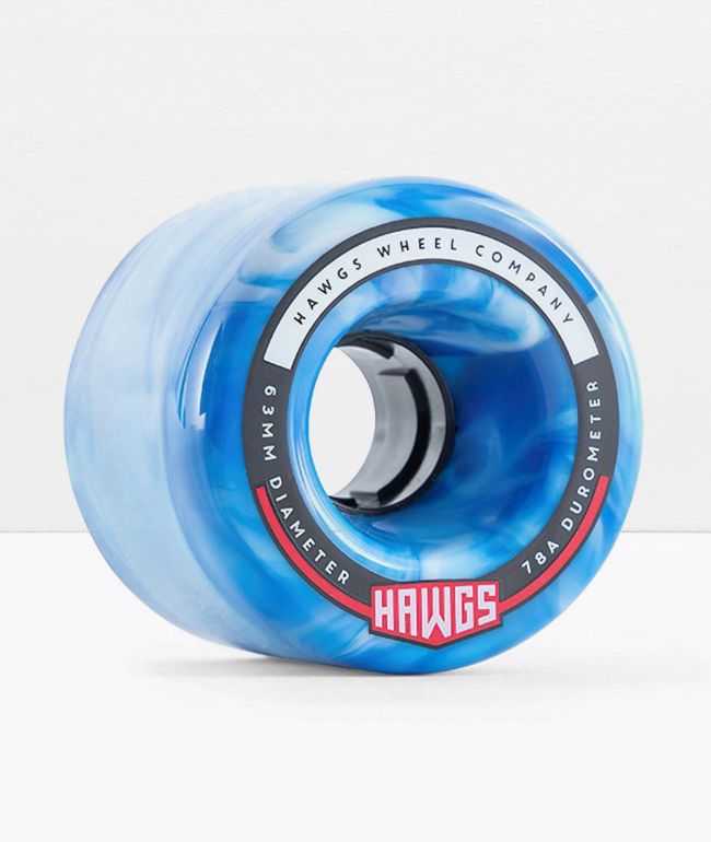 Landyachts Fattie Hawgs 63mm 78a Sky Blue Cruiser Wheels