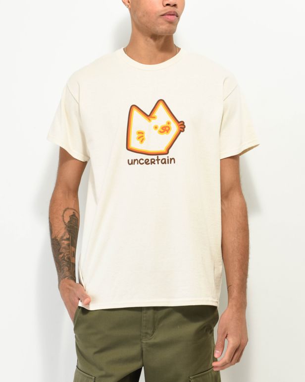Leon Karssen Retro Logo Natural TShirt
