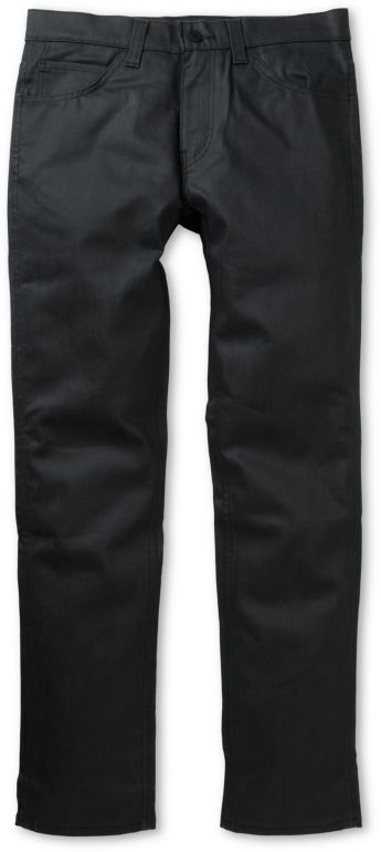 black wax pants