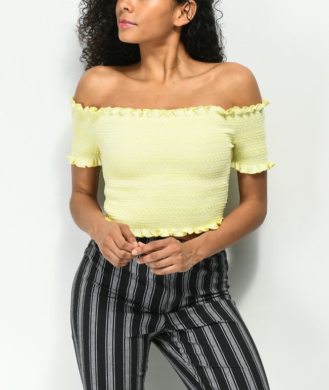 Top escote bardot Clearance