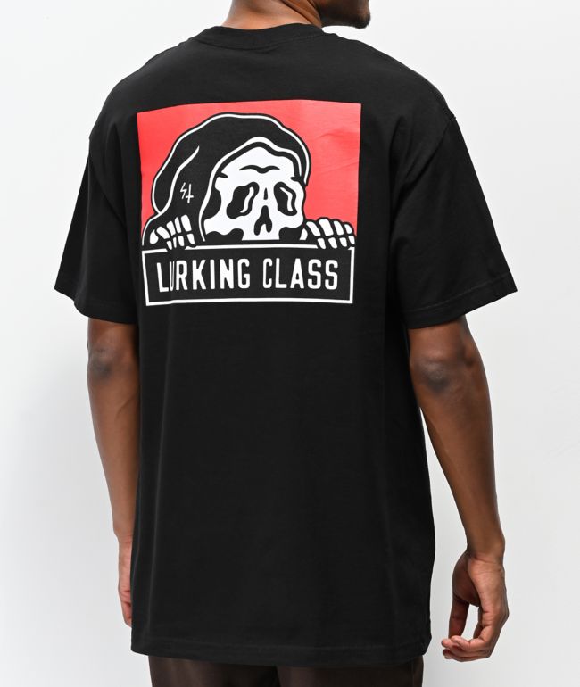 Lurking Class By Sketchy Tank Corpo Black TShirt