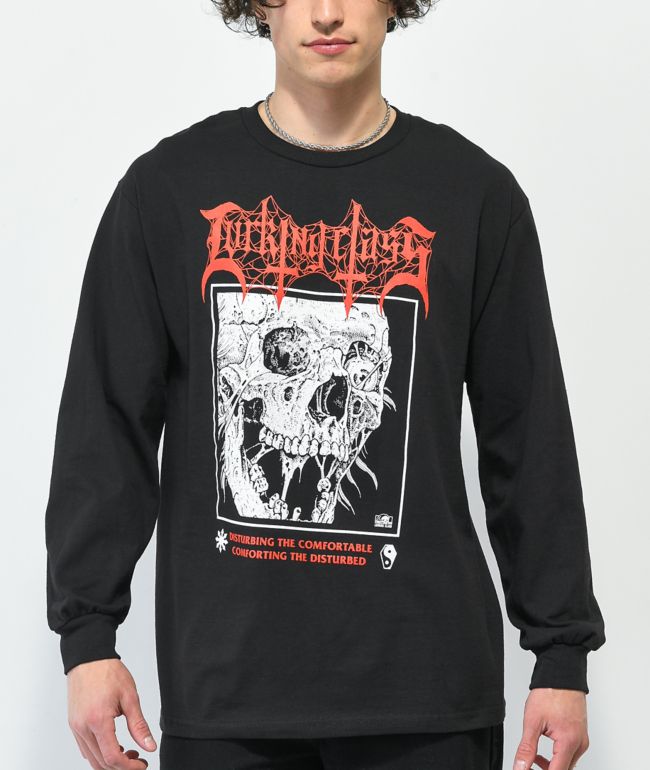 Lurking Class by Sketchy Tank Decay Black Long Sleeve T-Shirt