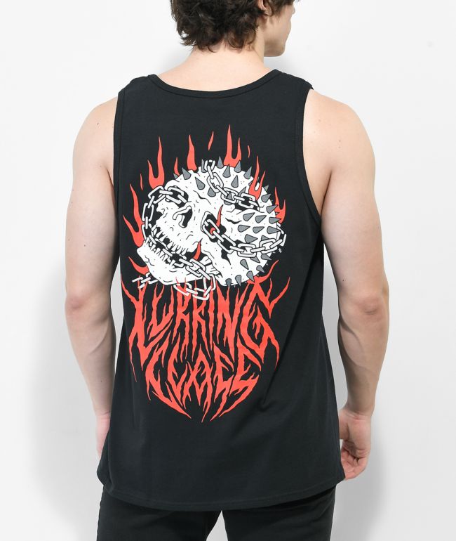 Lurking Class by Sketchy Tank Impale Black Tank Top