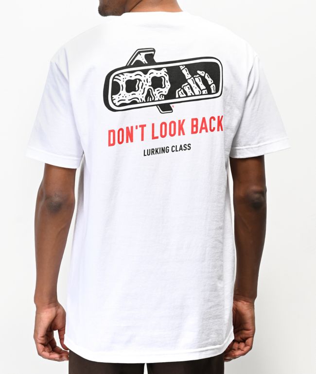 Lurking Class by Sketchy Tank Look Back White T-Shirt 