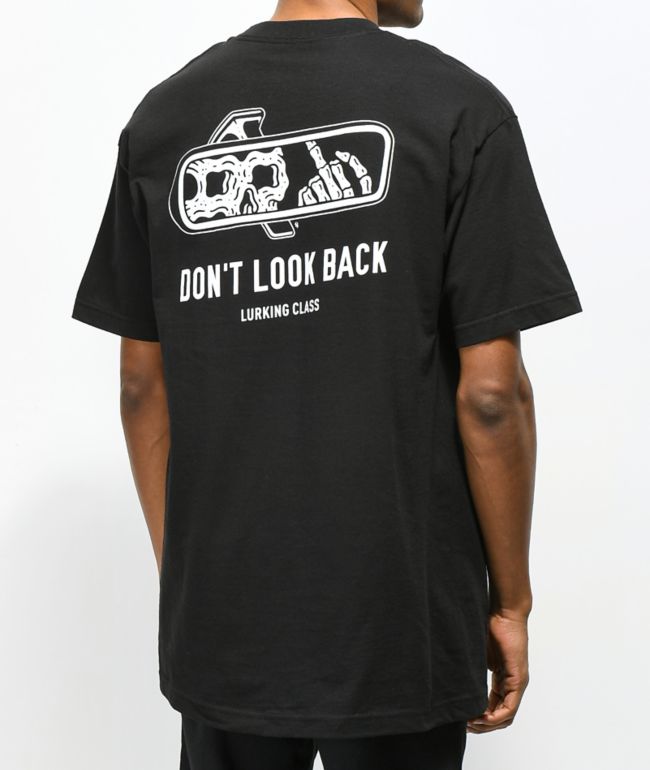 Lurking Class by Sketchy Tank Look Back camiseta negra