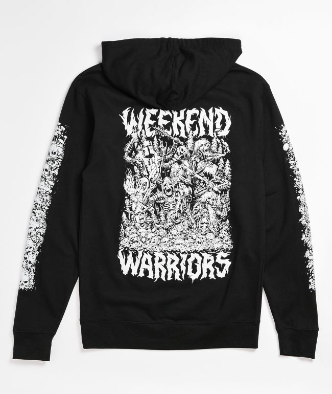 sketchy tank zip up hoodie