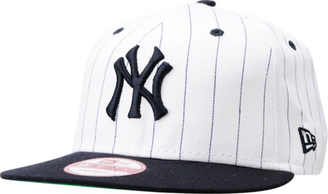 stripes yankees hat