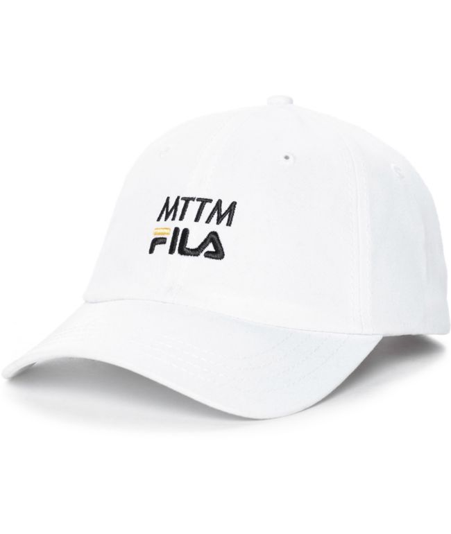 white fila hat