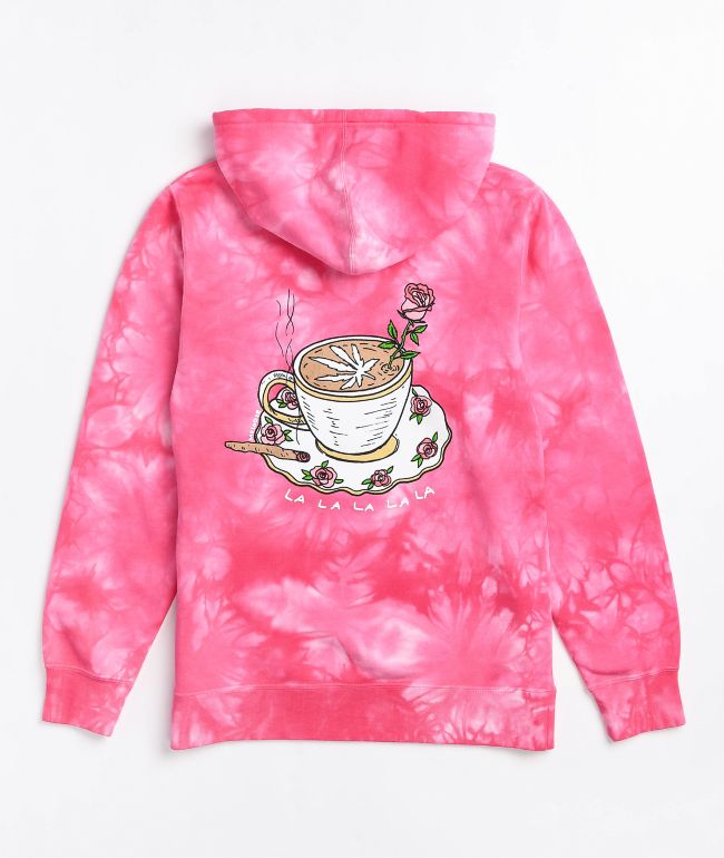 Melodie Perfection Pink Tie Dye Hoodie