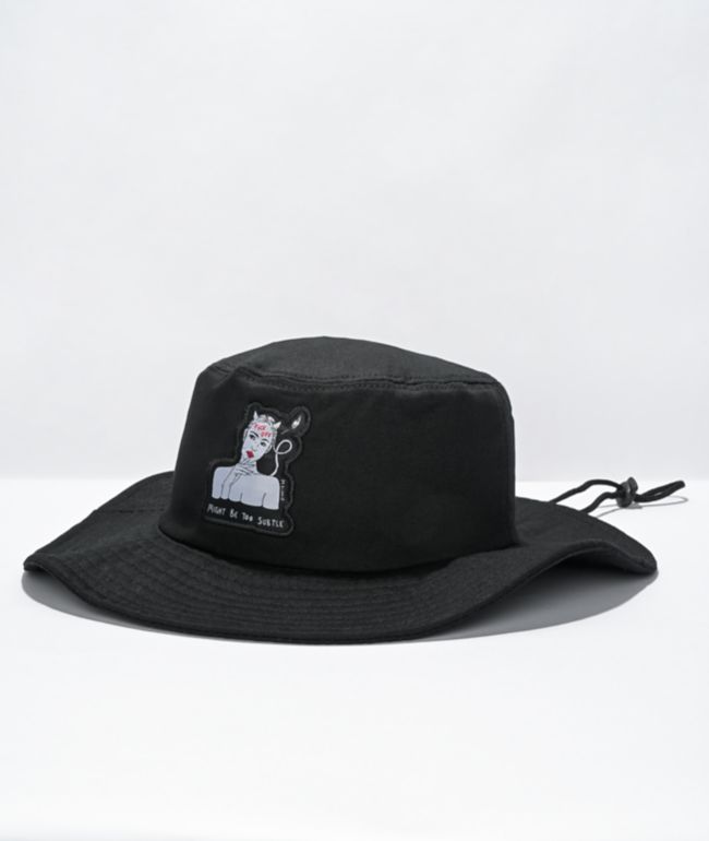 Melodie Too Subtle Black Boonie Hat