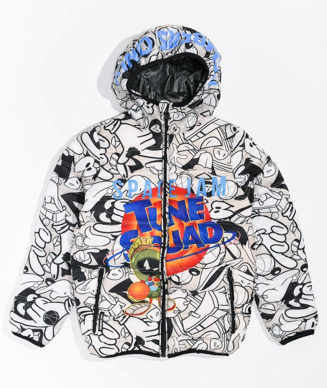 Members Only x Space Jam: A New Legacy Kids' Tune Squad Hooded Puffer Jacket