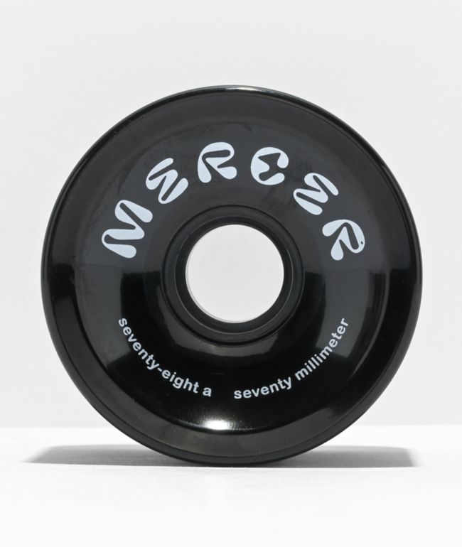 Mercer 70mm 80a ruedas negras de longboard
