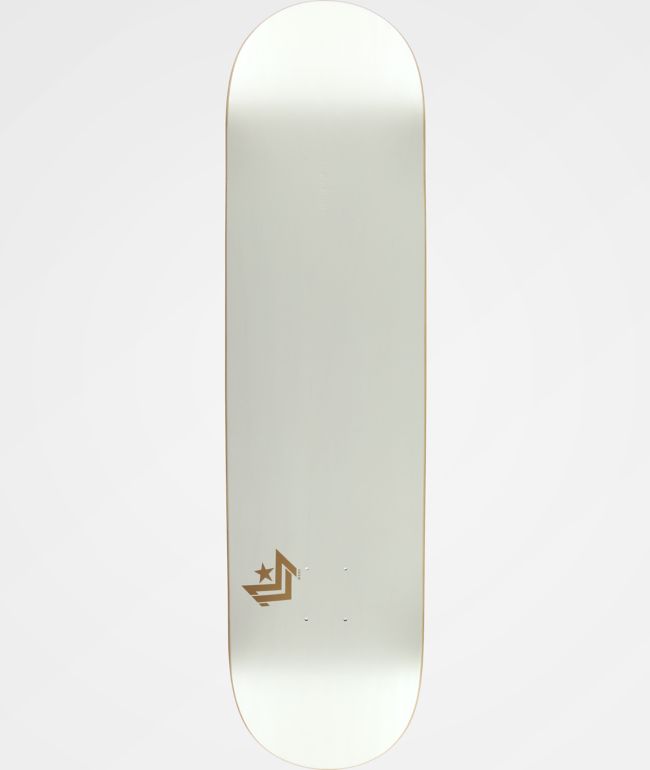 Mini Logo Chevron White 8.25" Skateboard Deck 
